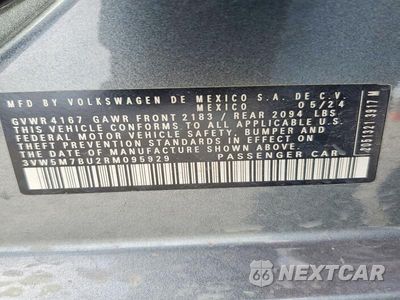 Zdjęcie 13 z 13 samochodu: 2024 VOLKSWAGEN JETTA S VIN:3VW5M7BU2RM095929 - miniatura