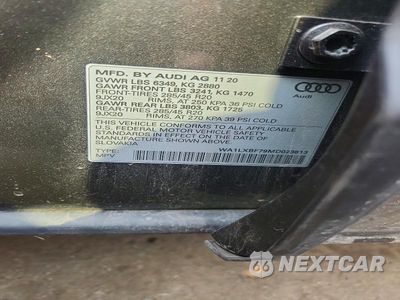 Zdjęcie 13 z 13 samochodu: 2021 AUDI Q7 PREMIUM PLUS VIN:WA1LXBF79MD023813 - miniatura