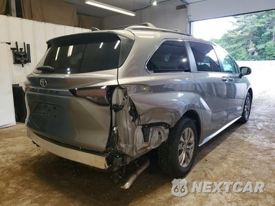 Trzecie zdjęcie samochodu z tyłu: 2026 TOYOTA SIENNA LE VIN:5TDKSKFC6TS240493 - miniatura