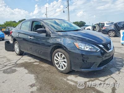 Czwarte zdjęcie samochodu z boku: 2019 NISSAN SENTRA SV VIN:3N1AB7APXKY365414 - miniatura