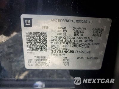 Zdjęcie 13 z 13 samochodu: 2020 CADILLAC ESCALADE ESV LUXURY VIN:1GYS3HKJ9LR139574 - miniatura