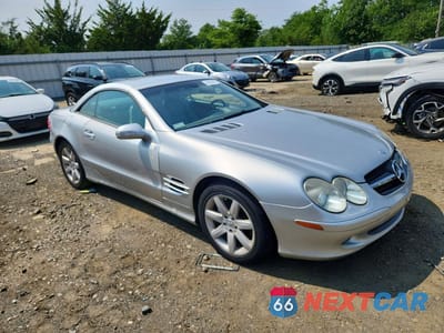 Czwarte zdjęcie samochodu z boku: 2003 MERCEDES-BENZ SL 500R VIN:WDBSK75F83F060083 - miniatura