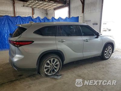 Trzecie zdjęcie samochodu z tyłu: 2021 TOYOTA HIGHLANDER LIMITED VIN:5TDDZRBH1MS123971 - miniatura