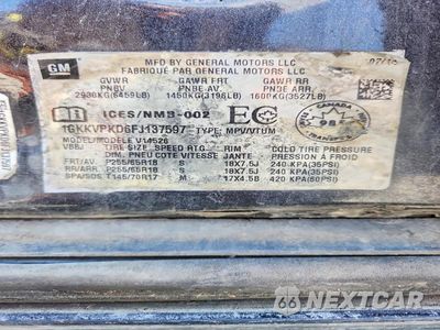 Zdjęcie 13 z 13 samochodu: 2015 GMC ACADIA SLE VIN:1GKKVPKD6FJ137597 - miniatura