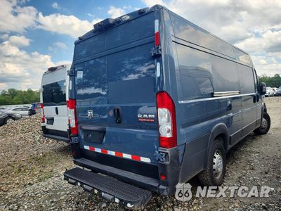 Trzecie zdjęcie samochodu z tyłu: 2021 RAM PROMASTER 3500 DELIVERY VAN VIN:3C6MRVJG7ME545066 - miniatura
