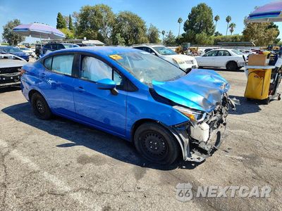 Czwarte zdjęcie samochodu z boku: 2021 NISSAN VERSA SV VIN:3N1CN8EV8ML836832 - miniatura