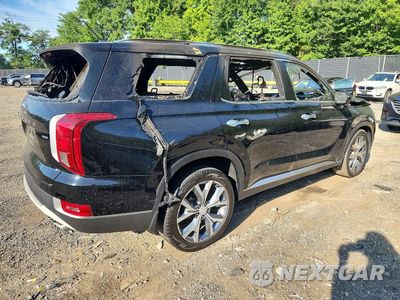 Trzecie zdjęcie samochodu z tyłu: 2020 HYUNDAI PALISADE SEL VIN:KM8R3DHE7LU074675 - miniatura