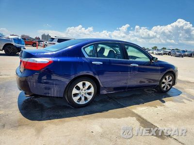 Trzecie zdjęcie samochodu z tyłu: 2013 HONDA ACCORD LX VIN:1HGCR2F3XDA098844 - miniatura