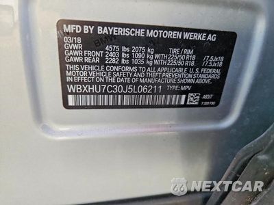 Zdjęcie 14 z 14 samochodu: 2018 BMW X1 SDRIVE28I VIN:WBXHU7C30J5L06211 - miniatura