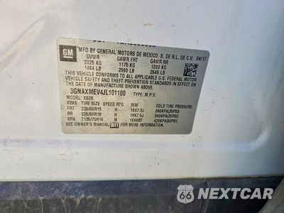 Zdjęcie 13 z 13 samochodu: 2018 CHEVROLET EQUINOX PREMIER VIN:3GNAXMEV4JL101100 - miniatura