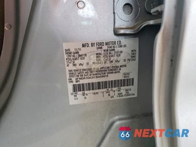 Zdjęcie 12 z 12 samochodu: 2012 FORD EDGE SE VIN:2FMDK3GC5CBA55815 - miniatura