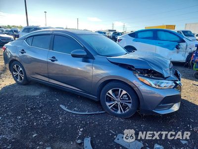 Czwarte zdjęcie samochodu z boku: 2022 NISSAN SENTRA SV VIN:3N1AB8CV8NY314693 - miniatura