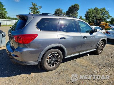 Trzecie zdjęcie samochodu z tyłu: 2020 NISSAN PATHFINDER SV VIN:5N1DR2BM8LC642662 - miniatura