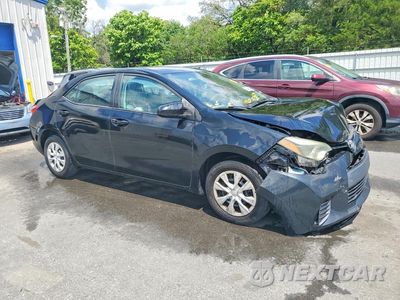 Czwarte zdjęcie samochodu z boku: 2015 TOYOTA COROLLA L VIN:2T1BURHE1FC373032 - miniatura