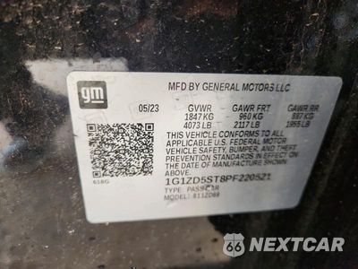 Zdjęcie 12 z 12 samochodu: 2023 CHEVROLET MALIBU LT VIN:1G1ZD5ST8PF220521 - miniatura