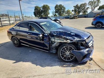Czwarte zdjęcie samochodu z boku: 2020 MERCEDES-BENZ C 300 VIN:W1KWF8DB3LR566310 - miniatura