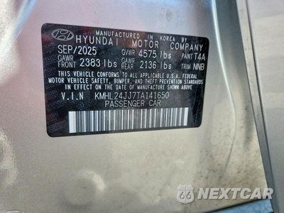 Zdjęcie 12 z 12 samochodu: 2026 HYUNDAI SONATA HYBRID BLUE VIN:KMHL24JJ7TA141650 - miniatura