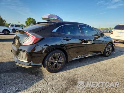 Trzecie zdjęcie samochodu z tyłu: 2018 HONDA CIVIC EX VIN:SHHFK7H50JU406360 - miniatura