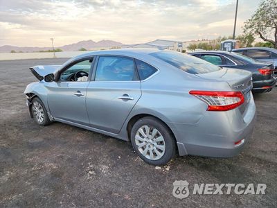Drugie zdjęcie samochodu z przodu: 2014 NISSAN SENTRA SV VIN:3N1AB7APXEY309221 - miniatura