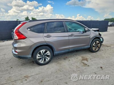 Trzecie zdjęcie samochodu z tyłu: 2015 HONDA CR-V TOURING VIN:5J6RM4H95FL032790 - miniatura