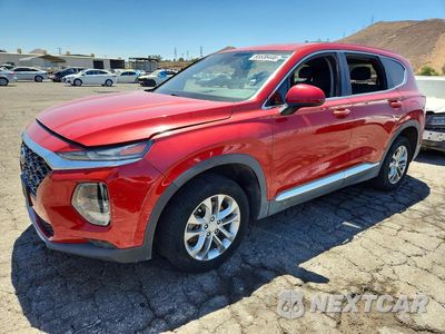 2019 HYUNDAI SANTA FE SE 5NMS23AD1KH011873 - główne zdjęcie licytacji z USA - miniatura