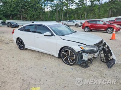 Czwarte zdjęcie samochodu z boku: 2020 HONDA ACCORD SPORT VIN:1HGCV1F33LA030566 - miniatura