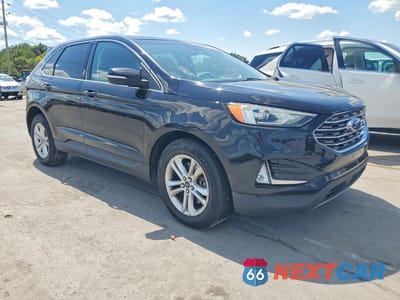 Czwarte zdjęcie samochodu z boku: 2019 FORD EDGE SEL VIN:2FMPK4J98KBC45364 - miniatura