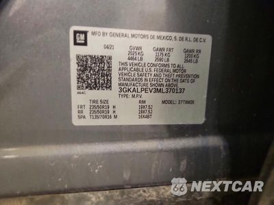 Zdjęcie 13 z 13 samochodu: 2021 GMC TERRAIN SLT VIN:3GKALPEV3ML370137 - miniatura