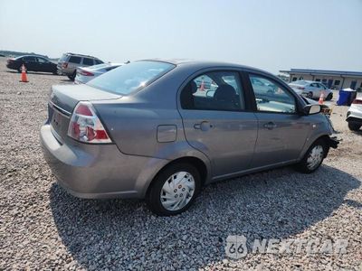 Trzecie zdjęcie samochodu z tyłu: 2007 CHEVROLET AVEO BASE VIN:KL1TD566X7B056222 - miniatura