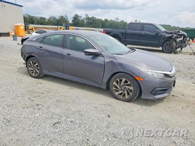 Czwarte zdjęcie samochodu z boku: 2018 HONDA CIVIC EX VIN:2HGFC2F72JH542832 - miniatura