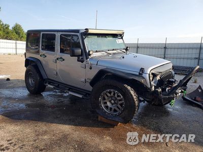 Czwarte zdjęcie samochodu z boku: 2015 JEEP WRANGLER UNLIMITED SPORT VIN:1C4BJWDG6FL652855 - miniatura