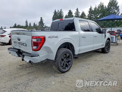 Trzecie zdjęcie samochodu z tyłu: 2023 FORD F150 SUPERCREW VIN:1FTFW1ED5PFD00344 - miniatura