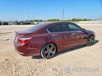 Trzecie zdjęcie samochodu z tyłu: 2016 HONDA ACCORD SPORT VIN:1HGCR2F55GA020249 - miniatura