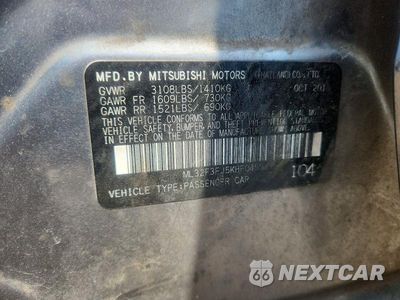 Zdjęcie 13 z 13 samochodu: 2019 MITSUBISHI MIRAGE G4 ES VIN:ML32F3FJ5KHF04594 - miniatura