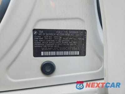 Zdjęcie 13 z 13 samochodu: 2011 BMW 535 XI VIN:WBAFU7C55BC879363 - miniatura