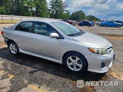 Czwarte zdjęcie samochodu z boku: 2011 TOYOTA COROLLA S VIN:2T1BU4EE9BC602672 - miniatura