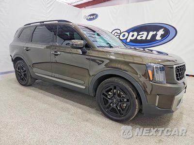 Czwarte zdjęcie samochodu z boku: 2023 KIA TELLURIDE EX X-LINE VIN:5XYP3DGC7PG331336 - miniatura