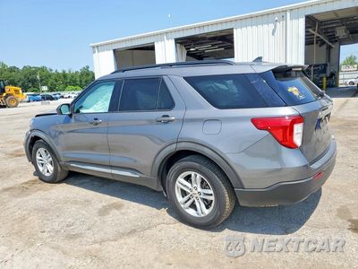 Drugie zdjęcie samochodu z przodu: 2021 FORD EXPLORER XLT VIN:1FMSK8DH3MGA64138 - miniatura