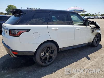 Trzecie zdjęcie samochodu z tyłu: 2018 LAND ROVER RANGE ROVER SPORT HSE VIN:SALWR2RV6JA190871 - miniatura