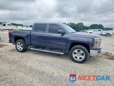 Czwarte zdjęcie samochodu z boku: 2015 CHEVROLET SILVERADO K1500 LT VIN:3GCUKREC7FG184506 - miniatura
