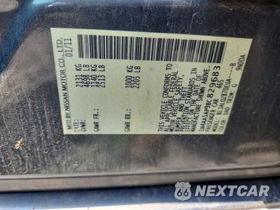 Zdjęcie 13 z 13 samochodu: 2011 NISSAN MAXIMA 3.5 S VIN:1N4AA5AP9BC829683 - miniatura
