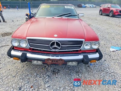 Piąte zdjęcie samochodu w środku: 1986 MERCEDES-BENZ 560 SL VIN:WDBBA48D9GA044263 - miniatura