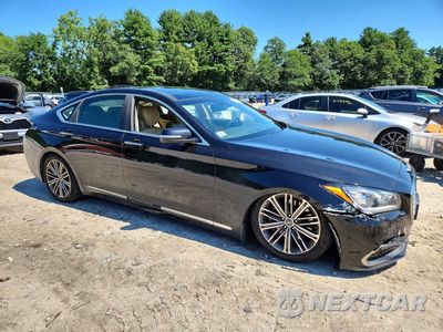 Czwarte zdjęcie samochodu z boku: 2018 GENESIS G80 3.8 VIN:KMHGN4JE3JU269018 - miniatura