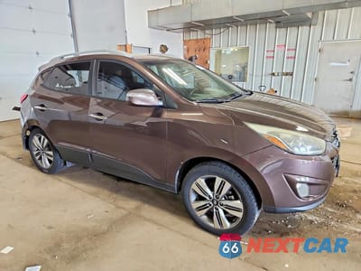 Czwarte zdjęcie samochodu z boku: 2014 HYUNDAI TUCSON LIMITED VIN:KM8JU3AG1EU811842 - miniatura