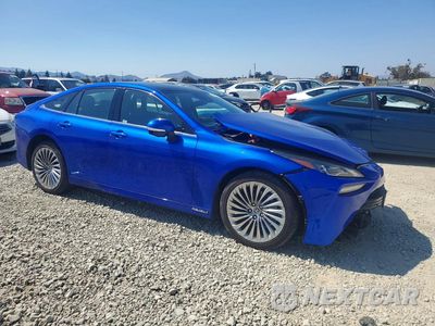 Czwarte zdjęcie samochodu z boku: 2022 TOYOTA MIRAI LIMITED VIN:JTDAAAAA5NA005291 - miniatura