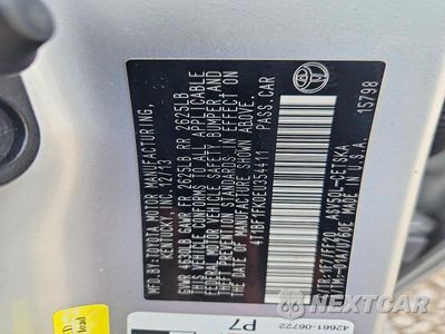 Zdjęcie 13 z 13 samochodu: 2014 TOYOTA CAMRY SE VIN:4T1BF1FK0EU354411 - miniatura