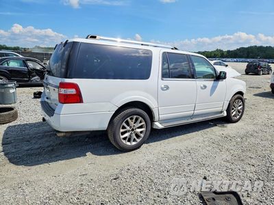 Trzecie zdjęcie samochodu z tyłu: 2017 FORD EXPEDITION EL LIMITED VIN:1FMJK1KT1HEA45521 - miniatura