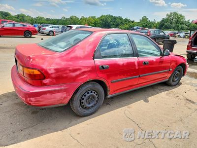 Trzecie zdjęcie samochodu z tyłu: 1995 HONDA CIVIC LX VIN:1HGEG8650SL017970 - miniatura