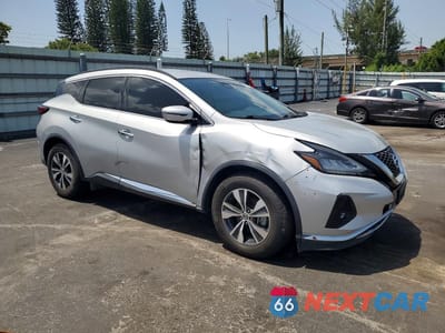 Czwarte zdjęcie samochodu z boku: 2021 NISSAN MURANO SV VIN:5N1AZ2BJ9MC105275 - miniatura