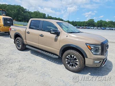 Czwarte zdjęcie samochodu z boku: 2020 NISSAN TITAN PRO-4X VIN:1N6AA1ED4LN501450 - miniatura